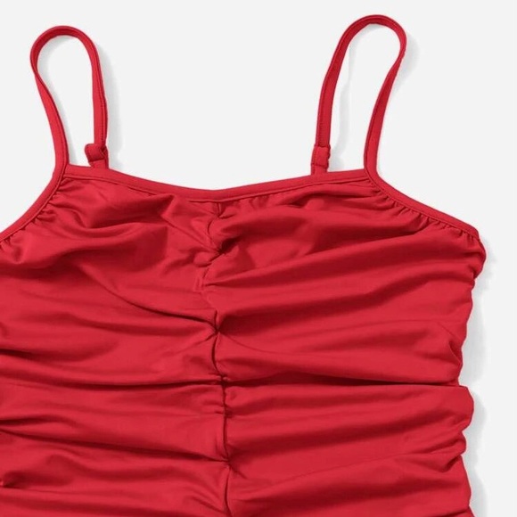 Girl’s Ruched Cami Dress - Picture 2 of 4